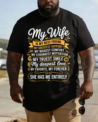 I Love My Wife, My Wife Is My Best Friend T-shirt