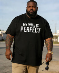 My Wife Flawless-Funny Wedding Anniversary Gift T-Shirt For Husband