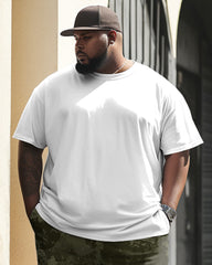 Fuck Around And Find Out Pattern Crewneck Short Sleeve Men's Big and Tall T-Shirt